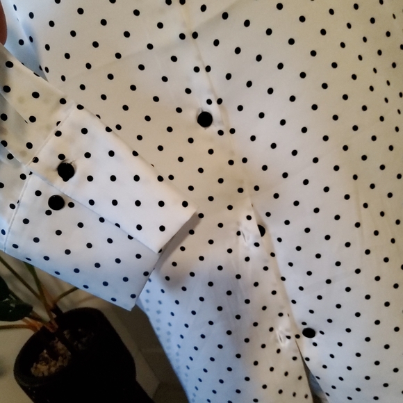 Maison d'Amélie Polka Dot Blouse - Picture 4 of 9